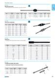 125 Ball-type tap wrench With 4 square holes for taps and reamers arms can be unscrewed DIN 10 1 m Size Squares mm For taps Length mm 013 953 Size Squares mm For taps Leng Каталог NORGAU 2015 Инструмент режущий измерительный слесарно-монтажный Стр. 109