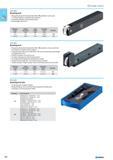 214 Knurling tool Plunge knurling feed knurling RAA RBL RBR possible can be used for all knurl patterns profiles and inscriptions Conventional lathes and automatic lathes Каталог NORGAU 2015 Инструмент режущий измерительный слесарно-монтажный Стр. 198