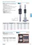 429 DIGIMATIC HOLTEST Three-Point Internal Micrometers Resolution 0.001 mm Large LCD readout Alarm when low battery voltage Automatic power OFF after 20 minutes not use Su Каталог NORGAU 2015 Инструмент режущий измерительный слесарно-монтажный Стр. 413