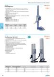 452 Digital Height Gages SPC data output Built-in ABSOLUTE linear encoder eliminates the necessity of setting the reference point at every power on. It has improved reliab Каталог NORGAU 2015 Инструмент режущий измерительный слесарно-монтажный Стр. 436