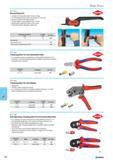652 Self-adjusting crimping pliers for end sleeves ferrules For crimping end sleeves(ferrules) according DIN 46228 (parts 1+4) Self-adjusting adaptation to the desired end Каталог NORGAU 2015 Инструмент режущий измерительный слесарно-монтажный Стр. 636