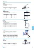 665 Angle clamps Body and clamping jaws made of high-quality castings galvanized trapezoidal thread of copper-plated steel therefore no welding beads Max. passage mm Max. Каталог NORGAU 2015 Инструмент режущий измерительный слесарно-монтажный Стр. 649