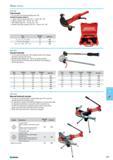 667 Tube bender For accurate one handed bending up to 90 Suitable for pipes made of Copper (soft) and aluminium 012 - 22 mm 3 8 - 1 8 Copper (coated) 010 - 18 mm 3 8 - 5/8 Каталог NORGAU 2015 Инструмент режущий измерительный слесарно-монтажный Стр. 651