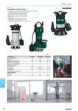 768 Sewage Water Immersion Pump For pumping out pumping dry and recycling fresh water or waste water from containers tanks or flooded cellars For garden irrigation from wa Каталог NORGAU 2015 Инструмент режущий измерительный слесарно-монтажный Стр. 752