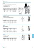 779 Air preparation unit Scope of delivery gauge terminal flanges and mounting brackets Modular and compact construction Materials zama NBR technopolymer Operating tempera Каталог NORGAU 2015 Инструмент режущий измерительный слесарно-монтажный Стр. 763