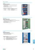 811 Cabinet with swing doors Solid welded construction of steel sheet with reinforced doors and 3-point-safety locking Height adjustable shelves in zinc-plated sheet steel Каталог NORGAU 2015 Инструмент режущий измерительный слесарно-монтажный Стр. 795