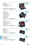 820 Tool case Jupiter Tool bag without central divider Material genuine black leather The front panel can be lowered Bag is reinforced with anodized aluminium profiles Equ Каталог NORGAU 2015 Инструмент режущий измерительный слесарно-монтажный Стр. 804
