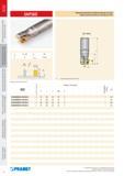 485 ФРЕЗЫ Pramet SAP16D для фрезерования прямоугольных уступов SQUARE SHOULDER AND SLOT Milling CUTTERS Каталог PRAMET 2016 Металлорежущий инструмент для точения фрезерования сверления на металлообрабатывающем станочном оборудовании Стр. 88