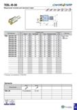 496 Обозначение в Размеры (мм) Каналы СОЖ Пластина DCX DC DCONMS LF OAL THSZMS APMX TEBL 225-M12-09 2 25 14 7 21 35 57 M12 1 5 BLMP 0904 О E243 325-M Каталог TAEGUTEC 2020 Вращающийся режущий и вспомогательный инструмент по металлу Твердосплавные пластины Сборные фрезы с СМП Монолитные фрезы и сверла Инструментальные патроны Стр. E183