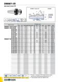 827 DIN69871-ER Цанговый патрон ER Обозначение Размеры (мм) SS CSI DCONNWS DCONXWS BD BD 2 LPR LBX LB CRKS THID DIN69871 30 ER 32x65 1> 30 ER32 2 0 2 Каталог TAEGUTEC 2020 Вращающийся режущий и вспомогательный инструмент по металлу Твердосплавные пластины Сборные фрезы с СМП Монолитные фрезы и сверла Инструментальные патроны Стр. G12