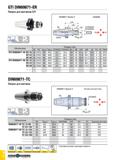 831 GTI DIN69871-ER Патрон для метчиков GTI Конус А Обозначение Размеры (мм) SS CSI Tap min CD К Tap DCONNWS DCONXWS BD 2 BD LPR LBX LB FIb Flf CRKS Каталог TAEGUTEC 2020 Вращающийся режущий и вспомогательный инструмент по металлу Твердосплавные пластины Сборные фрезы с СМП Монолитные фрезы и сверла Инструментальные патроны Стр. G16