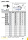 840 DIN69871-SEM-C Обозначение Размеры (мм) SS DCONWS BD LF LB LSCWS CRKS DIN69871 40 SEM 16x35C 40 16 38 35 15 9 17 M16 SEM 16x100C 40 16 38 100 80 Каталог TAEGUTEC 2020 Вращающийся режущий и вспомогательный инструмент по металлу Твердосплавные пластины Сборные фрезы с СМП Монолитные фрезы и сверла Инструментальные патроны Стр. G25