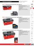 171 Пластиковые инструментальные ящики Facom BP C16 BP C19 BP C24 Tool Box серии 2 отделения для мелких деталей на крышке Складывающаяся ручка Возможность Каталог FACOM 2014 Профессиональный слесарно-монтажный ручной инструмент Стр. 147