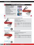 446 Торцовые шестигранные складывающиеся ключи Facom Ключи с профилем Torx Упор блокирует лезвие под углом 90° обеспечивая безопасную прямую опору Лезвие Каталог FACOM 2014 Профессиональный слесарно-монтажный ручной инструмент Стр. 422