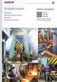 8 Our quality assurance Drop forging Horizontal upsetting machines Machining Surface & heat treatment HARD AS HAMMERS LISTEN TO OUR HEART-EiS BEAT HERE Our f Каталог GEDORE 2014 Профессиональный слесарный инструмент и оборудование Стр. 6 ENG