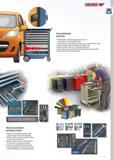 17 Form and function perfection Whether mobile or stationary indispensable aids for the rough-and-ready of workshop routine Extremely robust scratch and impac Каталог GEDORE 2014 Профессиональный слесарный инструмент и оборудование Стр. 15 ENG