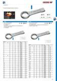147 GEDORE POWERFUL Top-grade industrial quality for the hardest of continuous use O mm 0 AF 24 - 175 1 - 4 % RING SLOGGING SPANNER For very heavy-duty work Ac Каталог GEDORE 2014 Профессиональный слесарный инструмент и оборудование Стр. 145 ENG