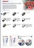 168 GEDORE Manufacturing process for sockets Like all hot-forged tools GEDORE sockets ( ) are characterised by their homogeneous structure The fibres run in pa Каталог GEDORE 2014 Профессиональный слесарный инструмент и оборудование Стр. 166 ENG