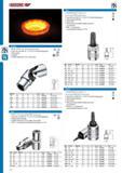 180 GEDORE DG 20 (AF) SWIVEL SOCKET 1 4 bi-hexagon UD profile Square drive as per DIN 3120 - C 6 3 ISO 1174 with ball retaining groove Hand-operated UD-profile Каталог GEDORE 2014 Профессиональный слесарный инструмент и оборудование Стр. 178 ENG