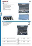 186 GEDORE SOCKET SET Innovative functional design Sheet steel case - inside-folded seamless edge provides added strength The tool and foam inserts are secured Каталог GEDORE 2014 Профессиональный слесарный инструмент и оборудование Стр. 184 ENG