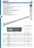 272 GEDORE 8570 CD - 8575 CDL TORQUE WRENCH DREMOMETER 80-360 N-m 60-260 lbf-ft Controlled screw tightening in the range 80-360 N m 60-260 lbf-ft For use in al Каталог GEDORE 2014 Профессиональный слесарный инструмент и оборудование Стр. 270 ENG