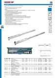 274 GEDORE 8563 D - 8568 DL TORQUE WRENCH DREMOMETER 140-760 N-m 100-560 lbf-ft Controlled screw tightening in the range 140-760 N m 100-560 lbf-ft For use in Каталог GEDORE 2014 Профессиональный слесарный инструмент и оборудование Стр. 272 ENG