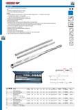 278 GEDORE 8564 E - 8569 EL TORQUE WRENCH DREMOMETER 750-2000 Nm Controlled screw tightening in the range 750-2000 N m For use in almost all industrial manufac Каталог GEDORE 2014 Профессиональный слесарный инструмент и оборудование Стр. 276 ENG
