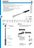 294 GEDORE TORQUE WRENCH TORCOFIX UK 10-300 Nm 8-220 lbf-ft Controlled screw tightening in the most widely used range of 10 - 300 N m 8-220 lbf-ft Adjustable r Каталог GEDORE 2014 Профессиональный слесарный инструмент и оборудование Стр. 292 ENG