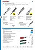 300 GEDORE Torque screwdriver technic A range of compact and versatile torque screwdrivers with automatically actuating dial-indicating and measuring torque Ty Каталог GEDORE 2014 Профессиональный слесарный инструмент и оборудование Стр. 298 ENG