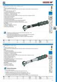 303 GEDORE TORQUE WRENCH TSP SLIPPER 1-10 N-m 10-90 lbf-in pre-set Use Controlled screw tightening in the range 1 - 10 N m Ideal for assembly work where contro Каталог GEDORE 2014 Профессиональный слесарный инструмент и оборудование Стр. 301 ENG