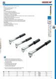 305 GEDORE TORQUE WRENCH TSN SLIPPER 5-125 Nm pre-set Use Controlled screw tightening in the range 5 - 125 N m Serial production-line assembling Extremely long Каталог GEDORE 2014 Профессиональный слесарный инструмент и оборудование Стр. 303 ENG