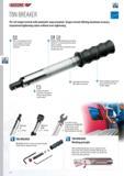 306 GEDORE TBN BREAKER B Pre-set torque wrench with automatic snap actuation Torque wrench offering maximum accuracy Guaranteed tightening values without over- Каталог GEDORE 2014 Профессиональный слесарный инструмент и оборудование Стр. 304 ENG