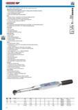 310 GEDORE ELECTRONIC TORQUE WRENCH E-TORC with rotary angle measurement Tightening check for torque rotary angle Optical acoustic and sensory signalling on re Каталог GEDORE 2014 Профессиональный слесарный инструмент и оборудование Стр. 308 ENG