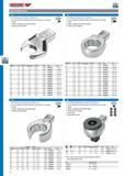 318 GEDORE END FITTINGS 9X12 SE RECTANGULAR OPEN END FITTING 9x12 For accessing bolts in cramped and hard-to-reach locations easy to change Forged Chrome-vanad Каталог GEDORE 2014 Профессиональный слесарный инструмент и оборудование Стр. 316 ENG