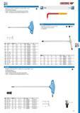 351 WRENCH KEY WITH T-HANDLE for recessed TORX screws Blue handle with hanging hole Chrome-vanadium steel blade chrome-plated tip gun-metal finish TORX reg tra Каталог GEDORE 2014 Профессиональный слесарный инструмент и оборудование Стр. 349 ENG