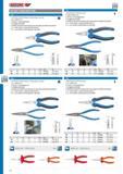 372 GEDORE FLAT NOSE ROUND NOSE PLIERS FLAT NOSE PLIERS without cutting edge serrated Acc to DIN ISO 5745 Short jaws serrated gripping faces For holding and be Каталог GEDORE 2014 Профессиональный слесарный инструмент и оборудование Стр. 370 ENG
