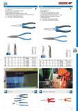 373 GEDORE TELEPHONE PLIERS with cutting edge serrated straight pattern Acc to DIN ISO 5745 Long flat-round jaws straight gripping faces serrated For holding g Каталог GEDORE 2014 Профессиональный слесарный инструмент и оборудование Стр. 371 ENG