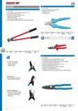 378 GEDORE CABLE SHEARS CABLE SHEARS For cutting multi-core copper and aluminium cables up to 0 27 mm Not suitable for wire ropes and steel wire New cutting-ed Каталог GEDORE 2014 Профессиональный слесарный инструмент и оборудование Стр. 376 ENG