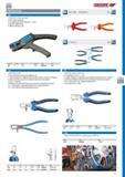 379 GEDORE STRIPPING PLIERS STRIPPING PLIERS automatic With V-shaped cutting knife For stripping single-strand conductors 0 2 - 6 0 mm2 Adjustable stripping le Каталог GEDORE 2014 Профессиональный слесарный инструмент и оборудование Стр. 377 ENG