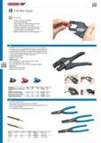 388 GEDORE 8146 Wire stripper Advantages Flexible easy-change insert modules give this tool a wide stripping range Precision stripping exact adjustment facilit Каталог GEDORE 2014 Профессиональный слесарный инструмент и оборудование Стр. 386 ENG
