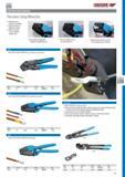 389 GEDORE PRECISION CRIMP WRENCHES Precision Crimp Wrenches Well balanced tool design for easy handling Ergonomic handles for fatigue-free crimping Ratchet me Каталог GEDORE 2014 Профессиональный слесарный инструмент и оборудование Стр. 387 ENG