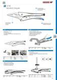 401 GEDORE 137 KR Grip wrench long jaws Knee-toggle principle for best-possible clamping force and assured opening work Very long slender jaws for places that Каталог GEDORE 2014 Профессиональный слесарный инструмент и оборудование Стр. 399 ENG