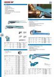 404 GEDORE PIPE WRENCH 2C Acc to DIN 5234 Form C For working in confined spaces GEDORE special chrome-vanadium steel Drop forged Tempered teeth additionally ha Каталог GEDORE 2014 Профессиональный слесарный инструмент и оборудование Стр. 402 ENG