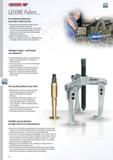 416 GEDORE GEDORE Pullers For maximum performance -even under a multi-ton load High-grade industrial quality for the toughest forms of continuous use and safet Каталог GEDORE 2014 Профессиональный слесарный инструмент и оборудование Стр. 414 ENG