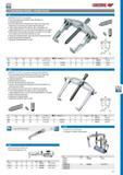 419 2- 3-ARM UNIVERSAL EXTERNAL + INTERNAL PULLERS GEDORE UNIVERSAL PULLER 2-arm pattern For the safe and quick removal of pulleys wheels ball bearings etc Str Каталог GEDORE 2014 Профессиональный слесарный инструмент и оборудование Стр. 417 ENG