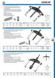 421 GEDORE UNIVERSAL PULLER HIGH POWER 2-arm pattern Cross-beam especially hardened and tempered allows safe application of extremely high pulling forces and d Каталог GEDORE 2014 Профессиональный слесарный инструмент и оборудование Стр. 419 ENG