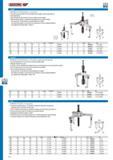 426 GEDORE UNIVERSAL PULLER hydraulic 3-arm pattern The tried and tested model for the safe and quick removal of pulleys wheels ball bearings etc Drop forged p Каталог GEDORE 2014 Профессиональный слесарный инструмент и оборудование Стр. 424 ENG