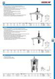 427 GEDORE UNIVERSAL PULLER 2- 3-arm pattern rigid legs with leg brake Just like our standard model no 1 06 this puller is designed for all branches of industr Каталог GEDORE 2014 Профессиональный слесарный инструмент и оборудование Стр. 425 ENG