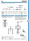 453 GEDORE SLIDING HAMMER Suited for the removal of small ball bearings since there is often not enough room for counter-support braces for internal extractors Каталог GEDORE 2014 Профессиональный слесарный инструмент и оборудование Стр. 451 ENG