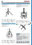 455 WHEEL-HUB PULLERS GEDORE WHEEL-HUB PULLER for cars and trucks Forwheel stud circles up to 225 mm E asytouse Upgradeable with hydraulic spindle (see table) Каталог GEDORE 2014 Профессиональный слесарный инструмент и оборудование Стр. 453 ENG